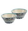 750 ML Ceramic Serving Bowls Set of 2
