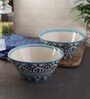 750 ML Ceramic Serving Bowls Set of 2