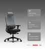 The Specialist Premium Ergonomic Chair In Midnight Grey Colour