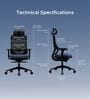 The Specialist Premium Ergonomic Chair In Prussian Blue Colour The Specialist Premium Ergonomic Chair In Prussian Blue Colour