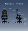 The Specialist Premium Ergonomic Chair In Prussian Blue The Specialist Premium Ergonomic Chair In Prussian Blue