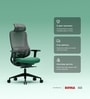 The Specialist Premium Ergonomic Chair In Sage Green Colour The Specialist Premium Ergonomic Chair In Sage Green Colour