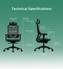 The Specialist Premium Ergonomic Chair In Sage Green Colour The Specialist Premium Ergonomic Chair In Sage Green Colour