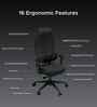 The Specialist Premium Ergonomic Chair In True Black Colour