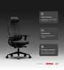 The Specialist Premium Ergonomic Chair In True Black Colour