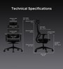 The Specialist Premium Ergonomic Chair In True Black Colour The Specialist Premium Ergonomic Chair In True Black Colour