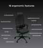 The Specialist Premium Ergonomic Chair In True Black Colour