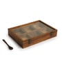 The Spice Trove Brown Sheesham Wood Spice Box