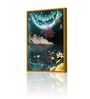 The Spring Multicolour Engineered Wood Framed Canvas Wall Painting