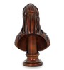 The Veiled Maiden Pardanashin Brown Resin Human Figurines