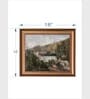The Vintage Artistry Beige & Brown European Villa Landscape Wall Art