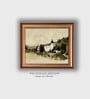 The Vintage Artistry Beige & Brown Forest Landscape Printed Framed Wall Art