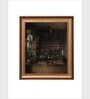The Vintage Artistry Beige & Brownvictorian Library Painting Wall Art