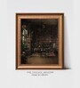 The Vintage Artistry Beige & Brownvictorian Library Painting Wall Art