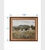 The Vintage Artistry Beige & Greenspring Landscape Painted Wall Art