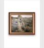 The Vintage Artistry Beige Girl Riding A Donkey Painting Wall Art