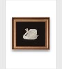 The Vintage Artistry Black & White Antique Swan Painting Wall Art