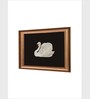 The Vintage Artistry Black & White Antique Swan Painting Wall Art