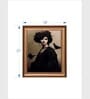 The Vintage Artistry Black Victorian Witch Portrait With Birds Painting Wall Art