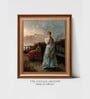 The Vintage Artistry Blue & Beige An Evening At Sea Painting Wall Art