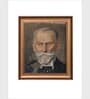 The Vintage Artistry Brown & Black Rusticportrait Oil Wall Painting