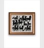 The Vintage Artistry Brown & Blackhorse Framed Wall Painting