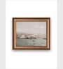 The Vintage Artistry Brown & Bluecoastal Mediterranean Framed Wall Art