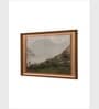 The Vintage Artistry Brown & Greenlake Frame Painting Wall Art