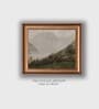The Vintage Artistry Brown & Greenlake Frame Painting Wall Art