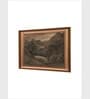 The Vintage Artistry Brown & Grey Printed Antique Scenery Drawing Wall Art