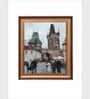 The Vintage Artistry Brown & Greyinspired Prague Oil Painting Wall Art