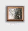 The Vintage Artistry Brown & Off White Trademark Fine Art Tree In Winter Painting Wall Art