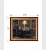 The Vintage Artistry Brown & White Woman Reading Painting Wall Art