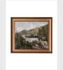The Vintage Artistry Brown European Villa Landscape Wall Art