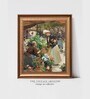 The Vintage Artistry Brown Louis Gabriel Flower Market Painting Wall Art