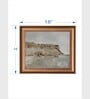 The Vintage Artistry Brown Mountain Muted Neutral Cliff Wall Art