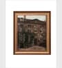 The Vintage Artistry French Wooden Framed Wall Painting