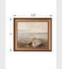 The Vintage Artistry Gold-Toned & Beigeneutral Landscape Painting Wall Art