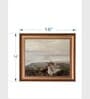The Vintage Artistry Green & Brown Coastal Painting Printable Wall Art