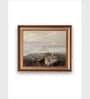 The Vintage Artistry Green & Brown Coastal Painting Printable Wall Art