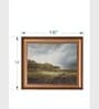 The Vintage Artistry Green & Off White Spring Meadow Painting Wall Art