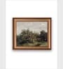 The Vintage Artistry Green Landscape Framed Wall Painting
