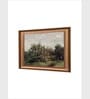 The Vintage Artistry Green Landscape Framed Wall Painting