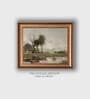 The Vintage Artistry Grey & Green River Landscape Wall Art