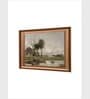 The Vintage Artistry Grey & Green River Landscape Wall Art
