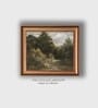 The Vintage Artistry Moody Country Landscape Painting Wall Art