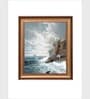 The Vintage Artistry Ocean Shore Waves Painted Wall Art