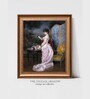 The Vintage Artistry Pink Victorian Woman Printed Painting Wall Art
