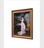 The Vintage Artistry Pink Victorian Woman Printed Painting Wall Art