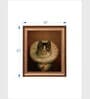 The Vintage Artistry Victorian Cat Wooden Framed Wall Art